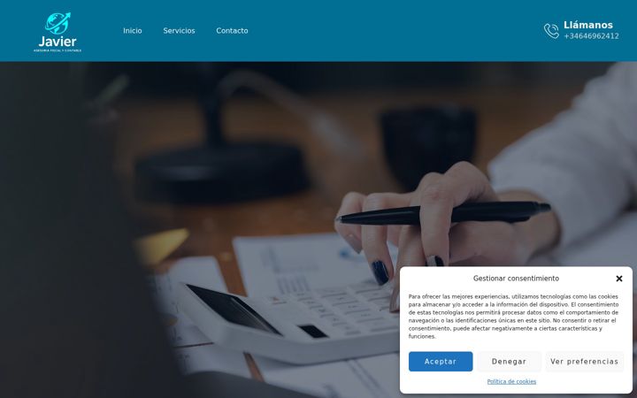 Screenshot of fiscalidadcanarias.es