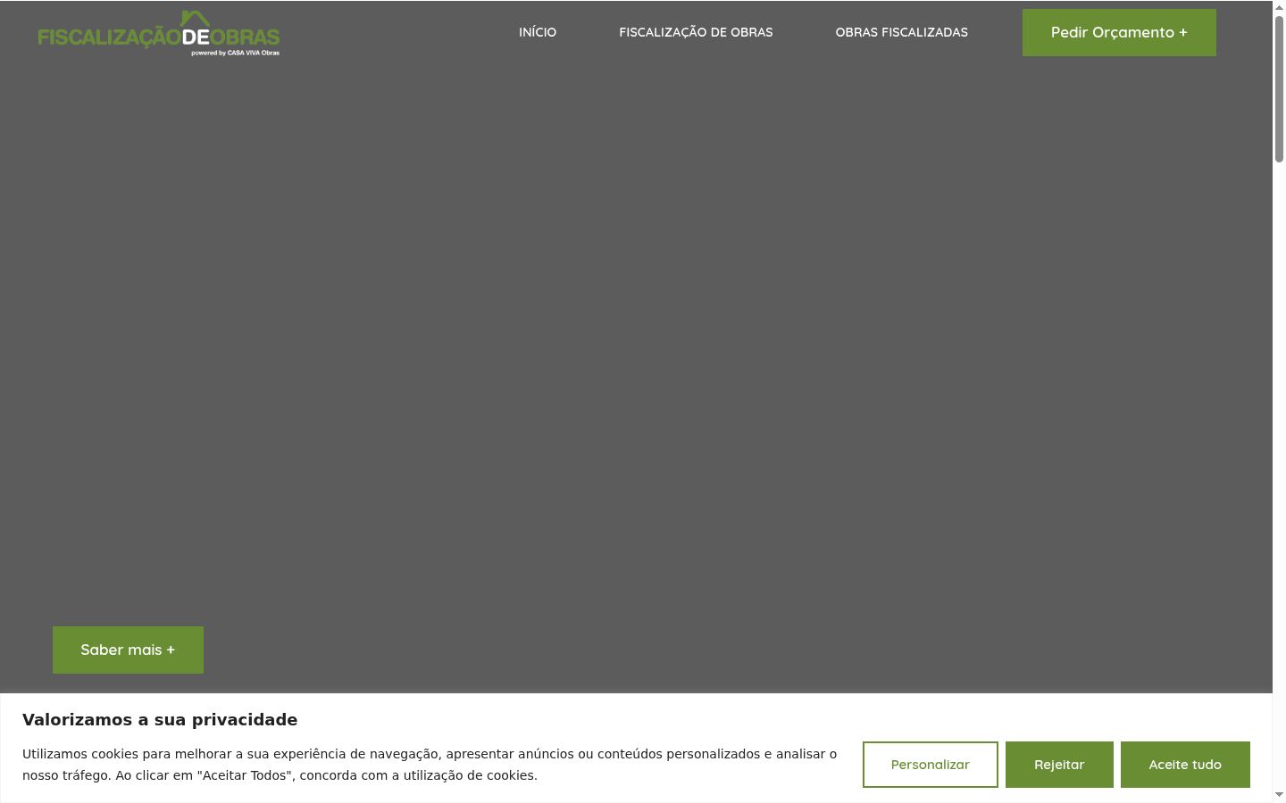 Screenshot van de toestemmingsbanner zoals getoond vóór enige interactie