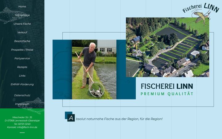 Screenshot of fisch-linn.de