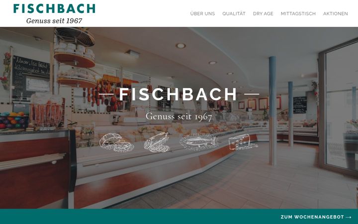 Screenshot of fischbach-metzgerei.de