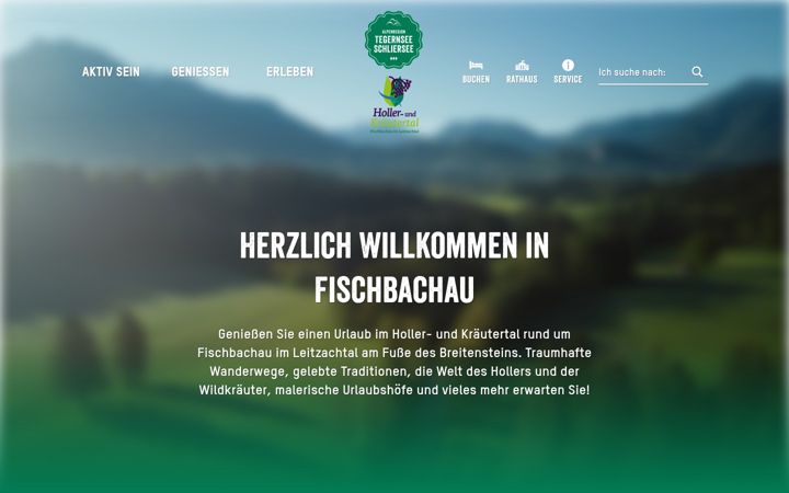 Screenshot of fischbachau.de