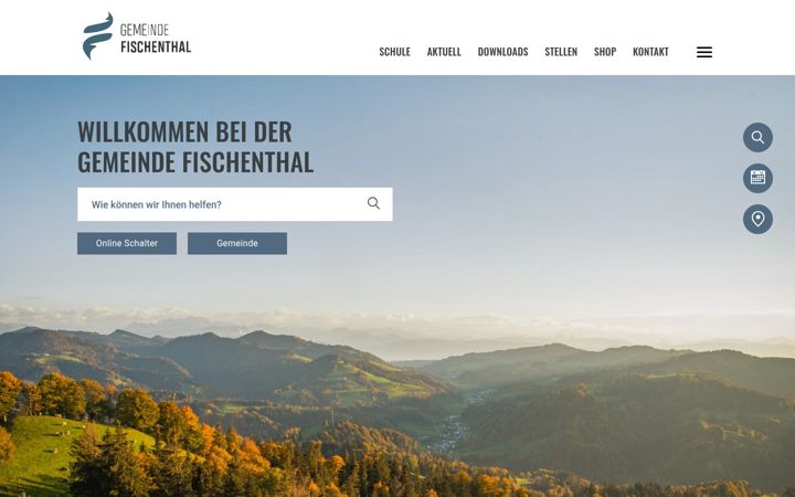 Screenshot of fischenthal.ch