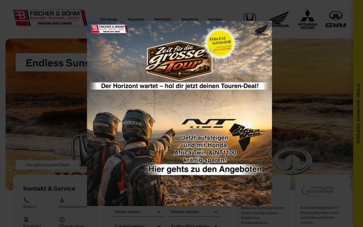 Screenshot of fischer-boehm.de