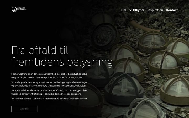 Screenshot von fischer-lighting.com