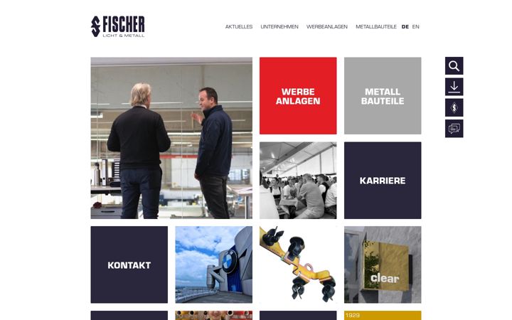 Screenshot of fischer-lum.de