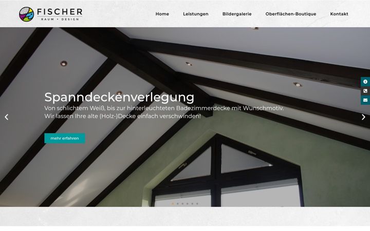 Screenshot of fischer-raum-design.de