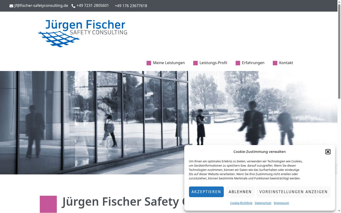 Screenshot tal-banner tal-kunsens muri qabel kwalunkwe interazzjoni