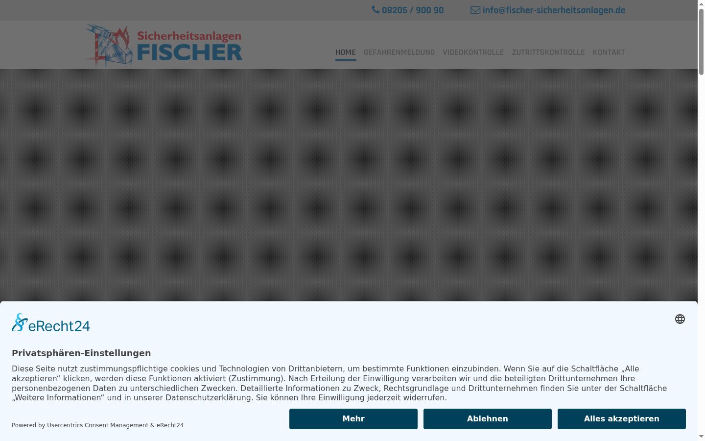 Screenshot tal-banner tal-kunsens muri qabel kwalunkwe interazzjoni