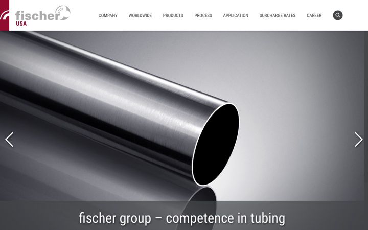 Screenshot of fischer-usa.com