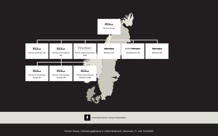 Screenshot of fischer.dk