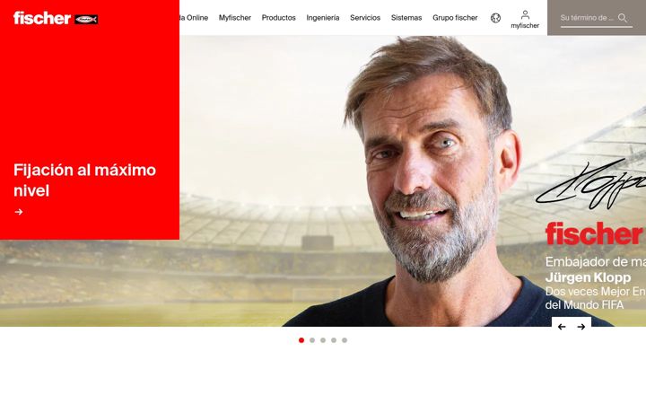 Screenshot von fischer.es