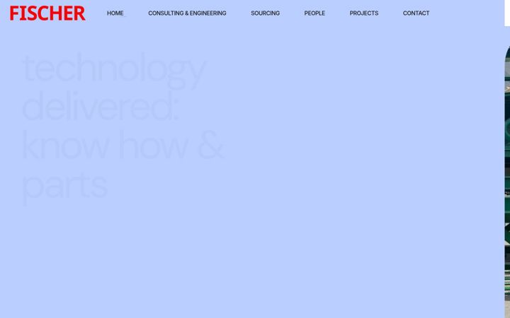 Screenshot of fischer.services