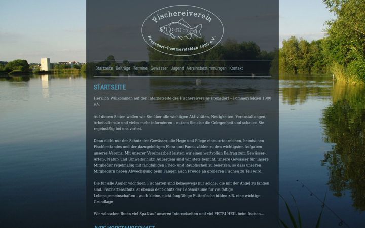 Screenshot of fischereiverein-frensdorf-pommersfelden.de