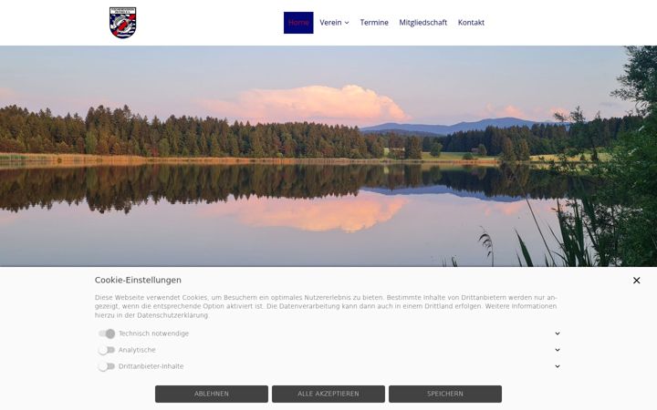 Screenshot of fischereiverein-peiting.de