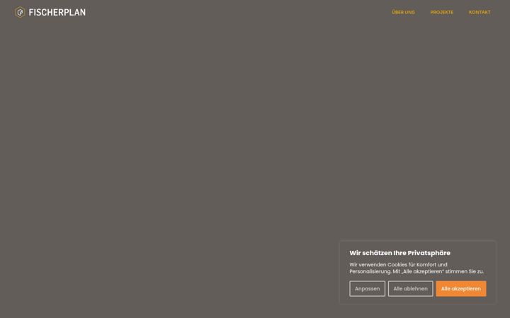 Screenshot of fischerplan.com