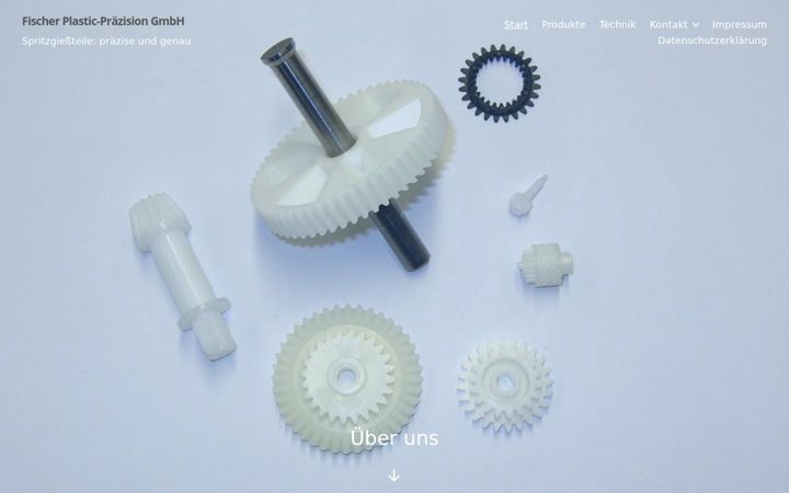 Screenshot of fischerplastic.de