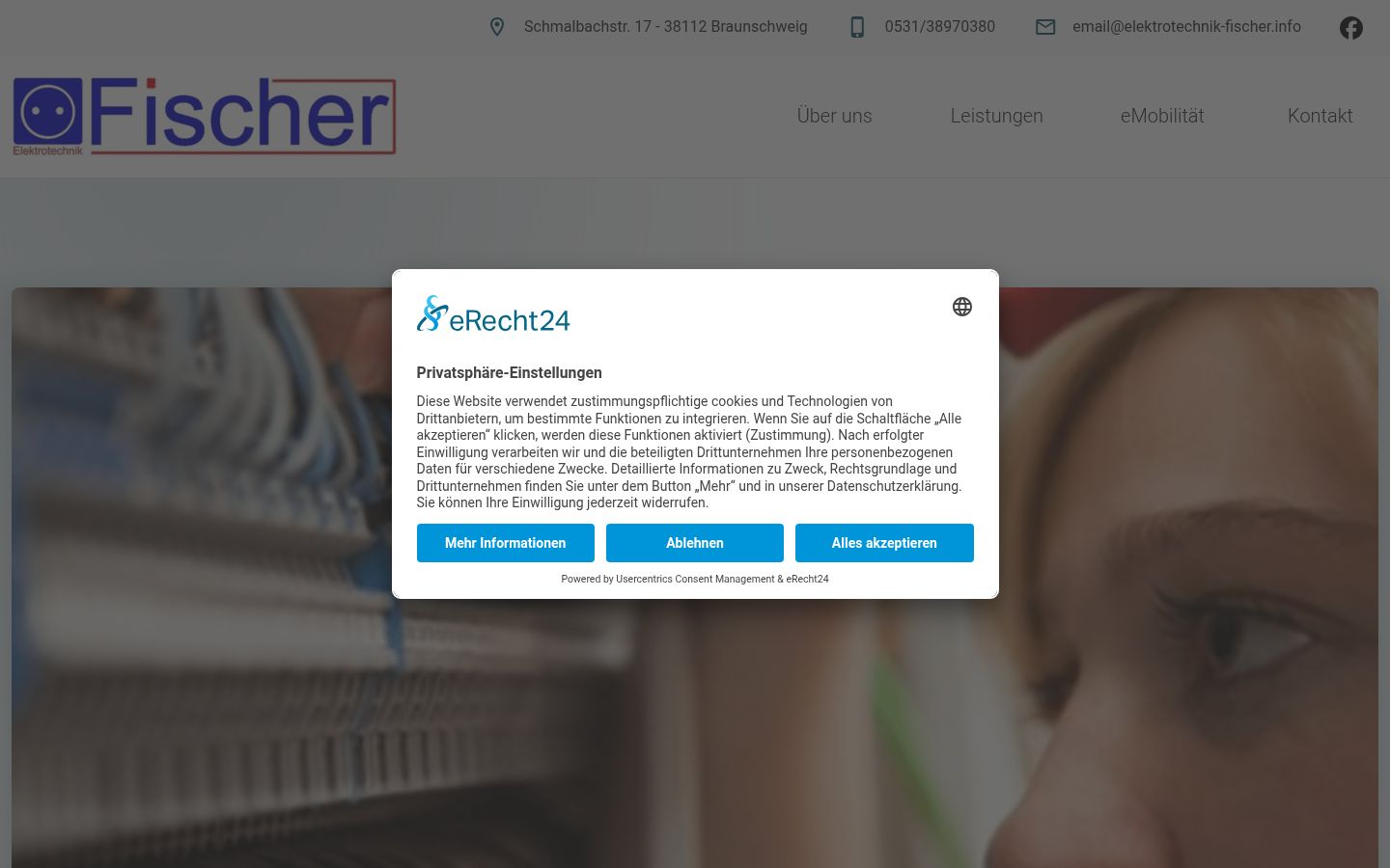 Screenshot tal-banner tal-kunsens muri qabel kwalunkwe interazzjoni