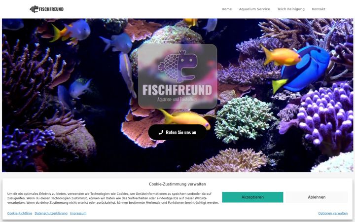Screenshot of fischfreund.com