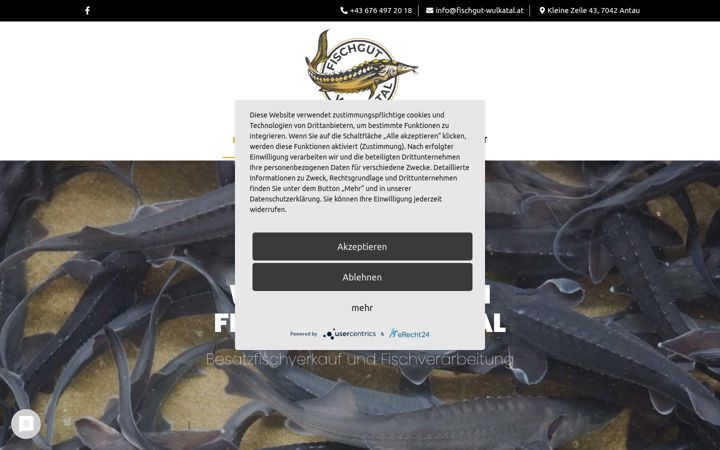 Screenshot of fischgut-wulkatal.at