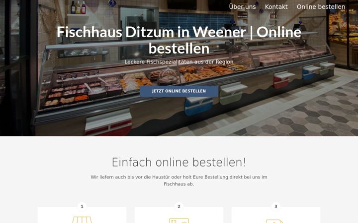 Screenshot di fischhaus-ditzum-weener.de