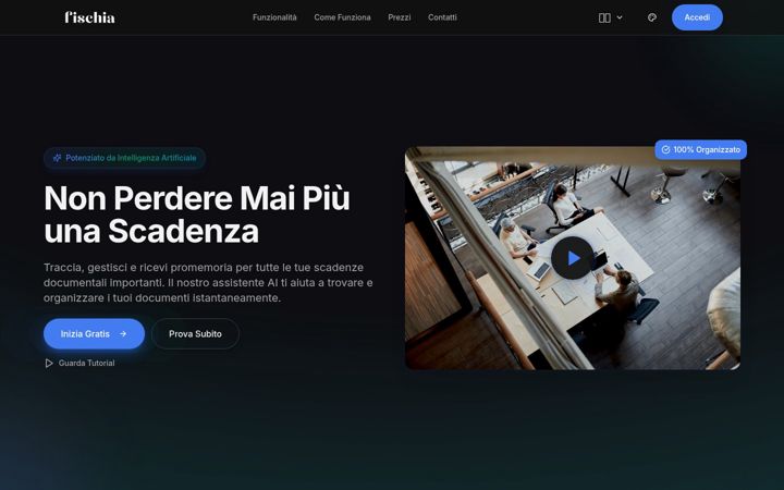 Screenshot of fischia.com