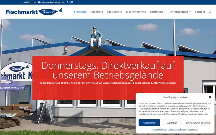 Screenshot di fischkrauss.de