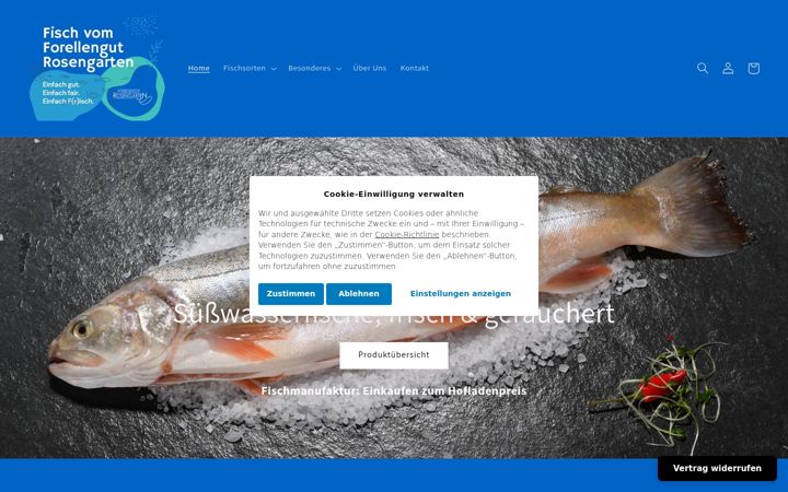 Screenshot of fischmanufaktur.shop