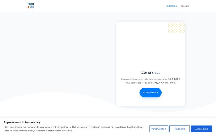 Screenshot of fisco4you.it