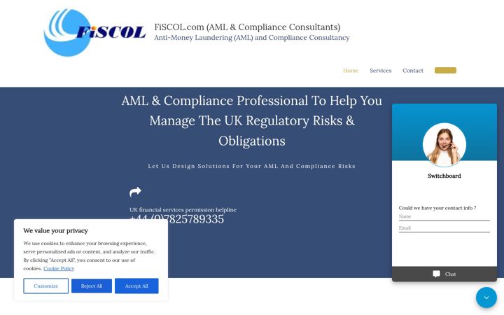 Screenshot of fiscol.com