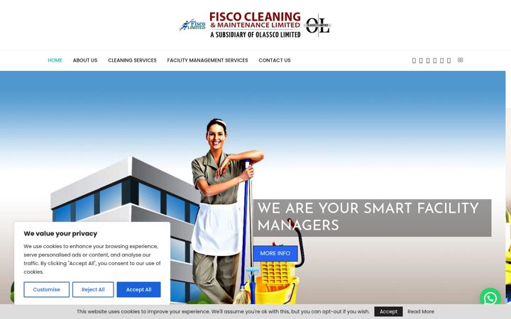 Screenshot of fiscolimited.com