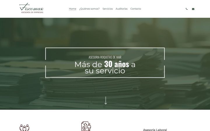 Screenshot of fiscomar.com