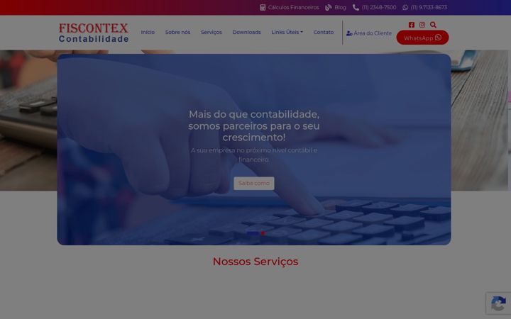 Screenshot of fiscontex.com.br