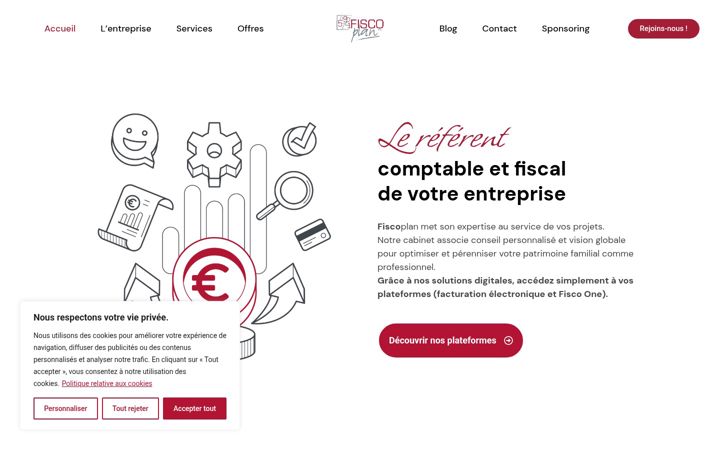 Screenshot of fiscoplan.be
