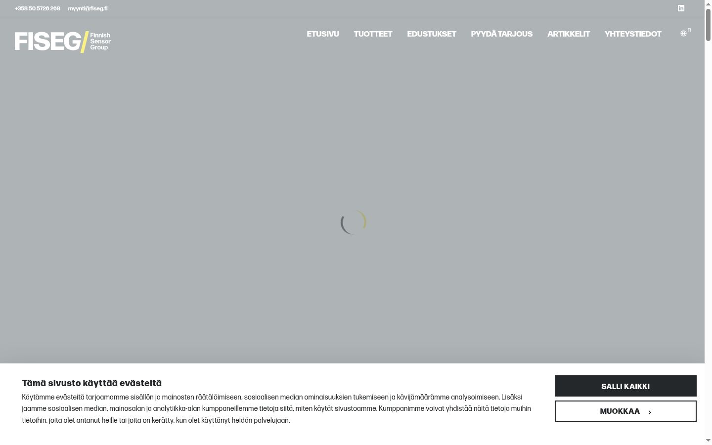 Zrzut ekranu banera zgody wyświetlanego przed jakąkolwiek interakcją
