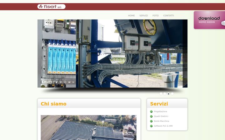 Screenshot of fiset.it