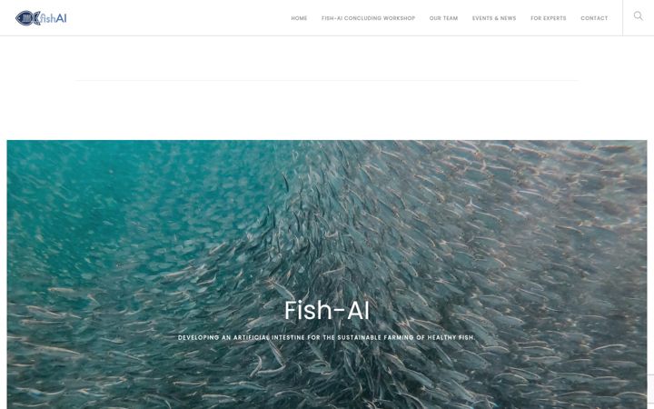 Screenshot of fish-ai.eu