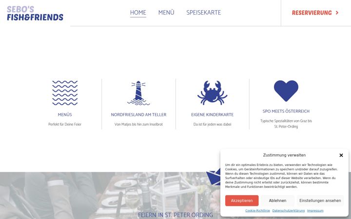 Screenshot of fish-and-friends.de