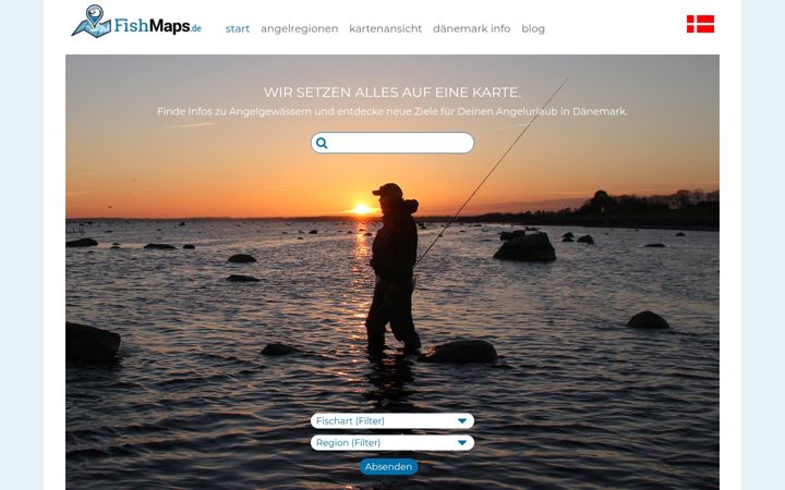 Screenshot of fish-maps.de