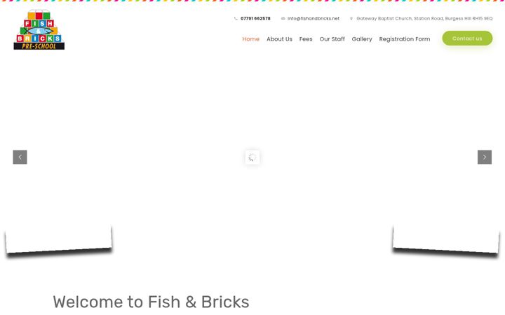 Screenshot of fishandbricks.co.uk