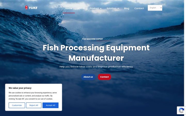 Screenshot of fishcutting.com