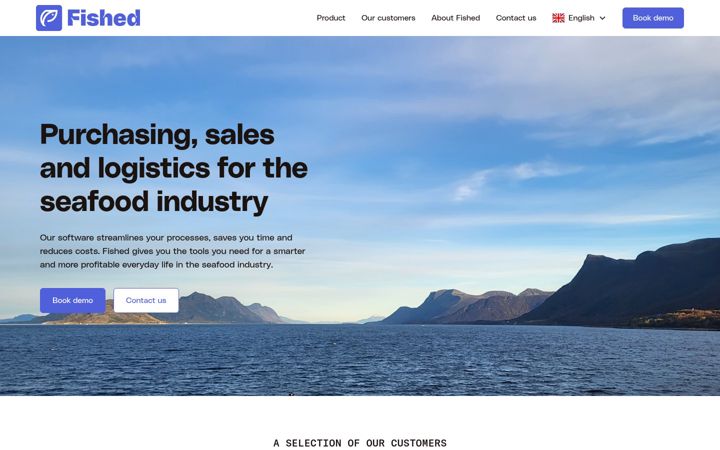 Screenshot of fished.com