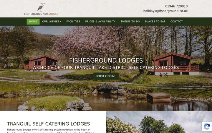 Screenshot of fisherground.co.uk