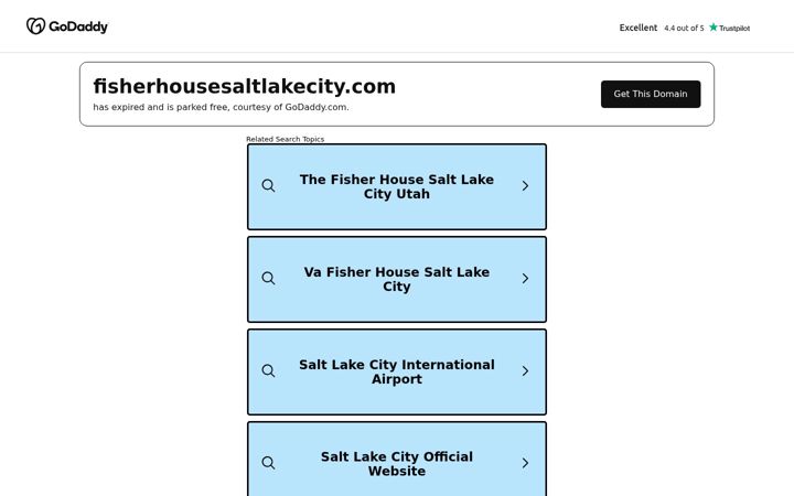 Screenshot of fisherhousesaltlakecity.com