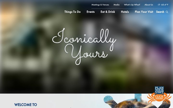 Screenshot of fishermanswharf.org