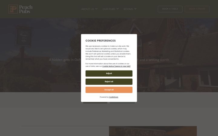 Screenshot of fishesoxford.co.uk