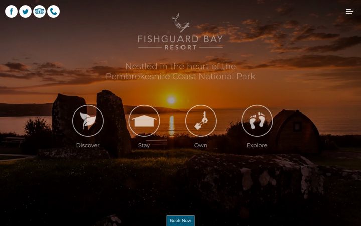 Screenshot of fishguardbay.com