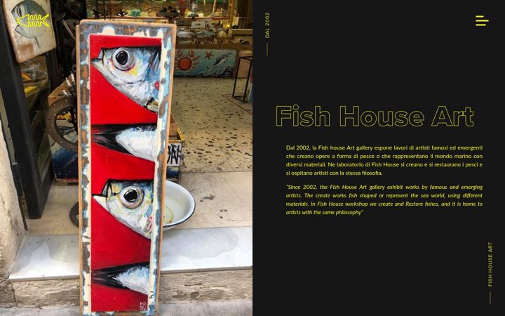 Snímek obrazovky fishhouseart.it