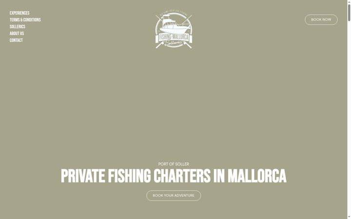 Screenshot of fishing-mallorca.com