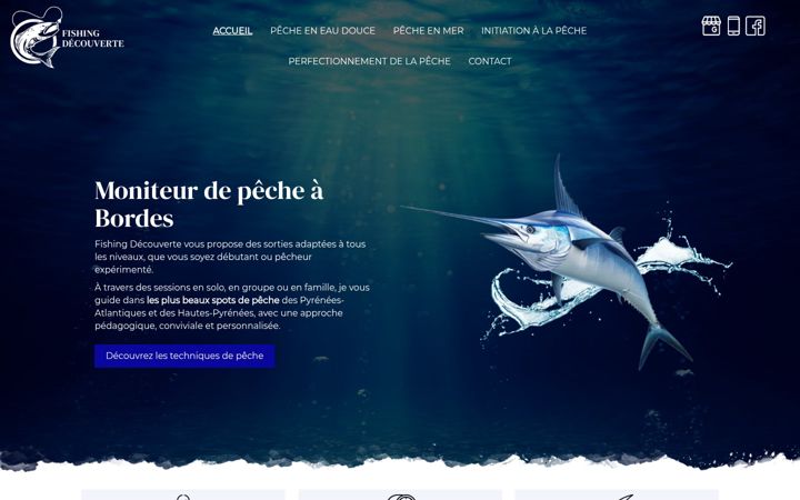 Screenshot of fishingdecouverte.fr