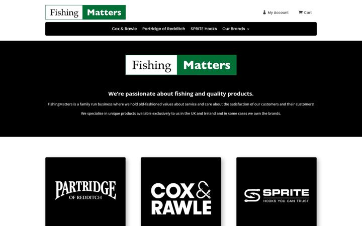 Screenshot of fishingmatters.biz